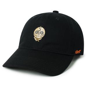 RSVLTS Smilin’ Sam Dad Hat in Black — front view