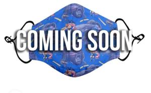 RSVLTS Hacksaw Jim Duggan Summer Slam ’89 Mask in Blue — front view