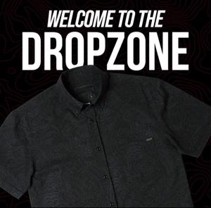 RSVLTS Tiger Style (After Dark) KUNUFLEX Short Sleeve Shirt in Black — front view