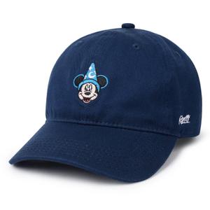 RSVLTS Magic Mickey Dad Hat in Blue — front view