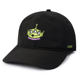 RSVLTS Ooooh Strapback Hat in Black — front view