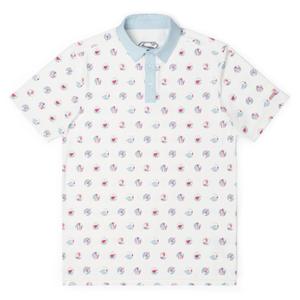 RSVLTS To the Rescue All-Day Polo in White — front view