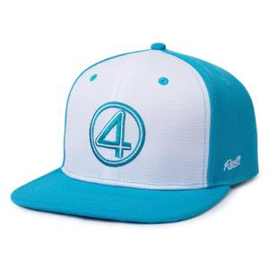 RSVLTS Fantasti-Hat Snapback Hat in Blue — front view