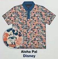 RSVLTS Aloha Pal All-Day Polo in White — front view