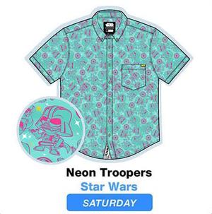 RSVLTS City Connect Army KUNUFLEX Short Sleeve Shirt in Blue — front view