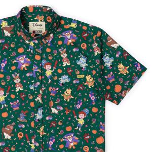 RSVLTS Boo Crew KUNUFLEX Short Sleeve Shirt in Green — front view