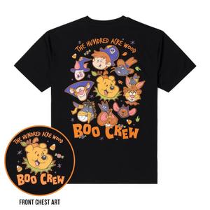 RSVLTS Boo Crew Crewneck Tee in Black — front view