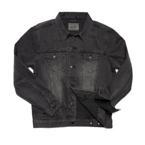 RSVLTS Denim Dan Classic Denim Jacket in Blue — front view