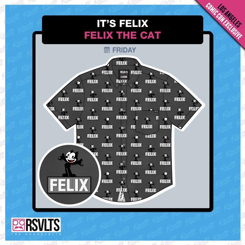 RSVLTS It’s Felix KUNUFLEX Short Sleeve Shirt in Gray — front view