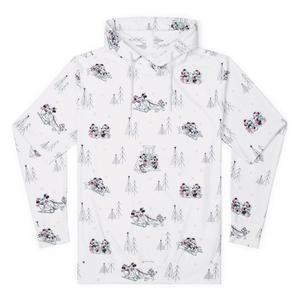RSVLTS Disney Wonderland Performance Hoodie in White — front view