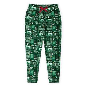RSVLTS Mele Kalikimaka (Green) performance Joggers — front view