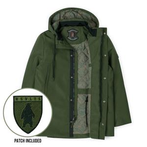 RSVLTS RSVLTS Reserve Parka in Green — front view