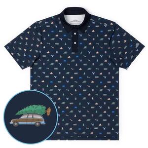 RSVLTS All the Trimmings All-Day Polo in Blue — front view