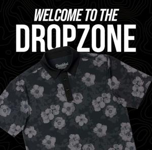 RSVLTS Cherry Blossom (After Dark) All-Day Polo in Black — front view