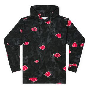 RSVLTS Itachi Uchiha Performance Hoodie in Black — front view