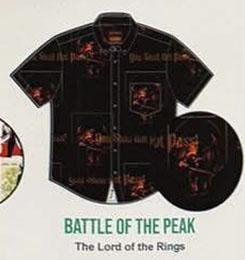 RSVLTS Battle of the Peak KUNUFLEX Short Sleeve Shirt in Black — front view