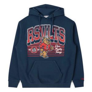 RSVLTS Mascot March classic Performance Hoodie in Blue — front view