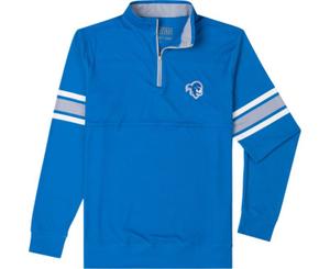 RSVLTS Seton Hall University Pirates Quarter Zip in Blue — front view