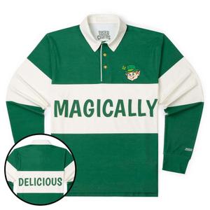 RSVLTS Magically Delicious All-Day Polo in Green — front view