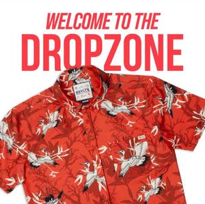 RSVLTS Tancho KUNUFLEX Short Sleeve Shirt in Red — front view