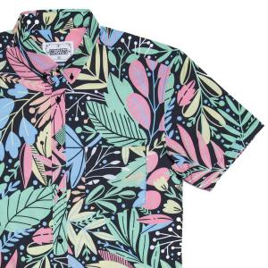 RSVLTS Springaling KUNUFLEX Short Sleeve Shirt in Multicolor — front view