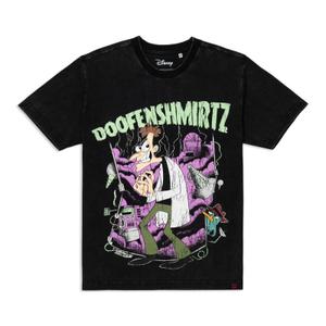 RSVLTS Doofen-shirt Crewneck Tee in Black — front view