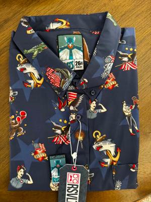 RSVLTS Grandpa’s Forearm (Philly Meetup) KUNUFLEX Short Sleeve Shirt — front view