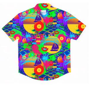 RSVLTS RSVLTS Party Shirt KUNUFLEX Short Sleeve Shirt — front view