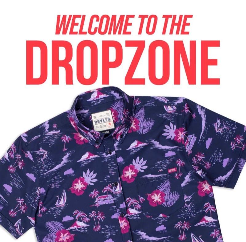 RSVLTS Purple Nurple KUNUFLEX Short Sleeve Shirt — front view