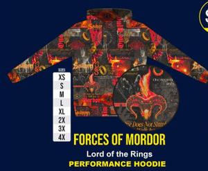 RSVLTS Forces of Mordor Performance Hoodie — front view