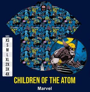 RSVLTS Children of the Atom KUNUFLEX Short Sleeve Shirt — front view
