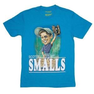 RSVLTS Please Catch It! Crewneck Tee in Blue — front view