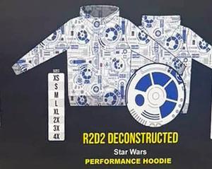 RSVLTS R2D2 Deconstructed Performance Hoodie — front view