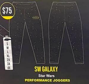 RSVLTS SW Galaxy Joggers — front view