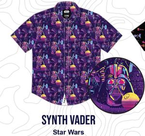 RSVLTS Synth Vader KUNUFLEX Short Sleeve Shirt — front view