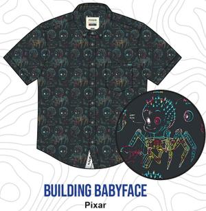 RSVLTS Building Babyface KUNUFLEX Short Sleeve Shirt — front view