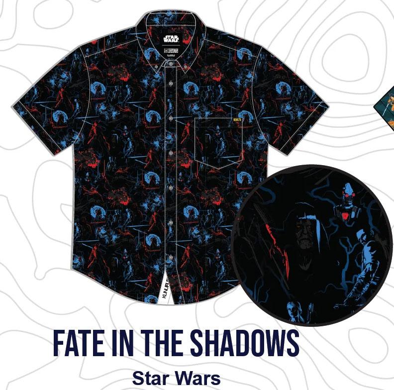 RSVLTS Fate in the Shadows KUNUFLEX Short Sleeve Shirt — front view