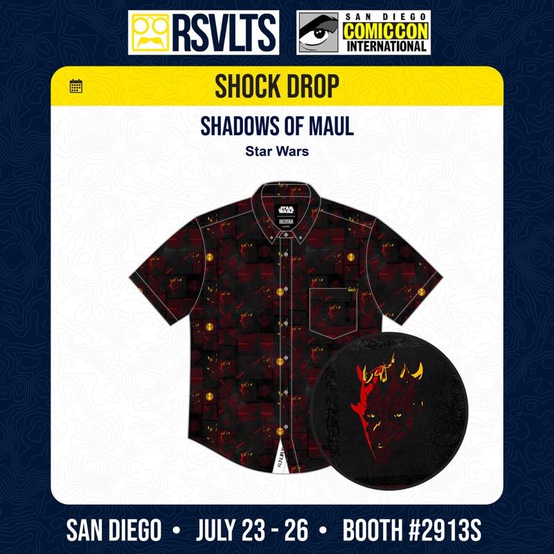 RSVLTS Shadows of Maul KUNUFLEX Short Sleeve Shirt — front view
