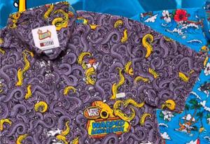 RSVLTS Tentacles KUNUFLEX Short Sleeve Shirt — front view