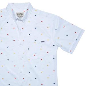 RSVLTS Eaglets KUNUFLEX Short Sleeve Shirt in White — front view