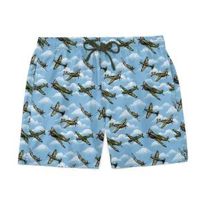 RSVLTS The Warhawk Hybrid Shorts in Blue — front view