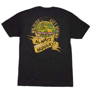 RSVLTS Always Hungry Crewneck Tee in Black — front view