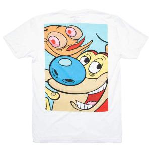 RSVLTS You Eediot! Crewneck Tee in White — front view