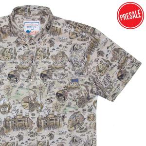 RSVLTS Kingdom of Florin KUNUFLEX Short Sleeve Shirt in White — front view