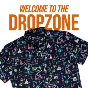 RSVLTS Mad Science KUNUFLEX Short Sleeve Shirt in Black — front view