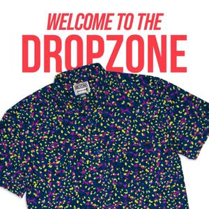 RSVLTS 1992 Arcade Carpet KUNUFLEX Short Sleeve Shirt in Purple — front view