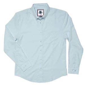 RSVLTS Good Looks Blue long-sleeve shirt Long Sleeve Shirt in Blue — front view