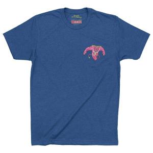RSVLTS Nobody Likes Booster! Crewneck Tee in Royal — front view