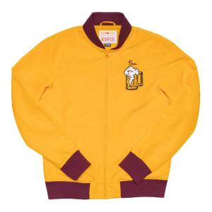 RSVLTS The Polinski Reversible Bomber Jacket in Yellow — front view