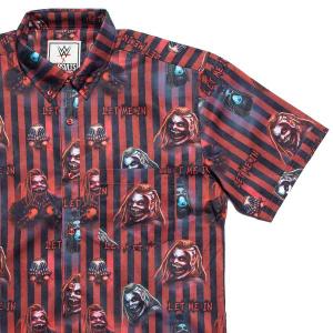 RSVLTS The Fiend KUNUFLEX Short Sleeve Shirt in Red — front view